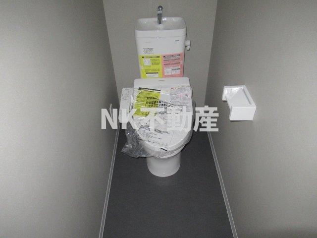 トイレ　ゆったりとした空間のトイレです