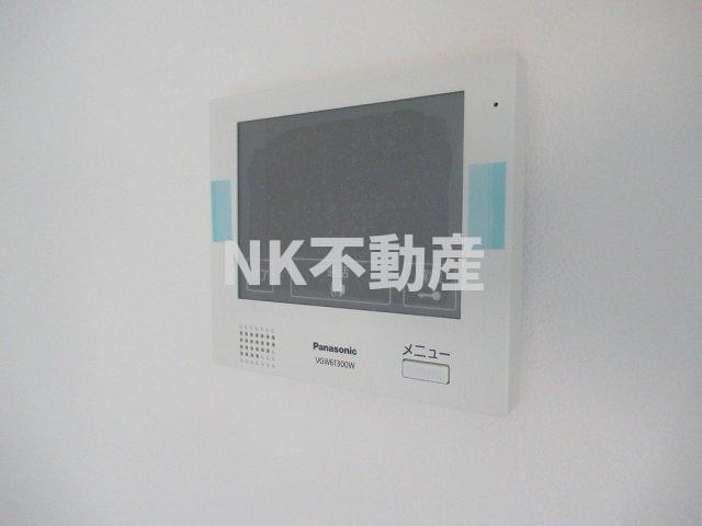 セキュリティ　モニターフォンです