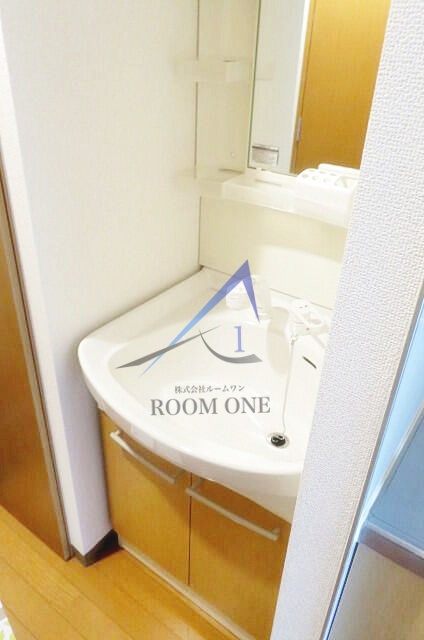 洗面設備　洗面台です。