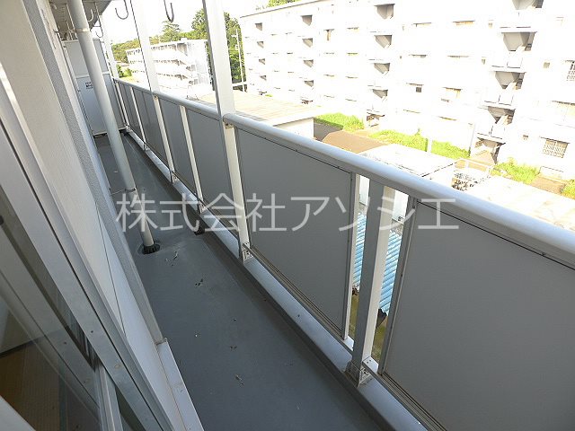 バルコニー　※同タイプ　別部屋参考　バルコニー