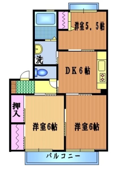 アークガーデンの間取り写真