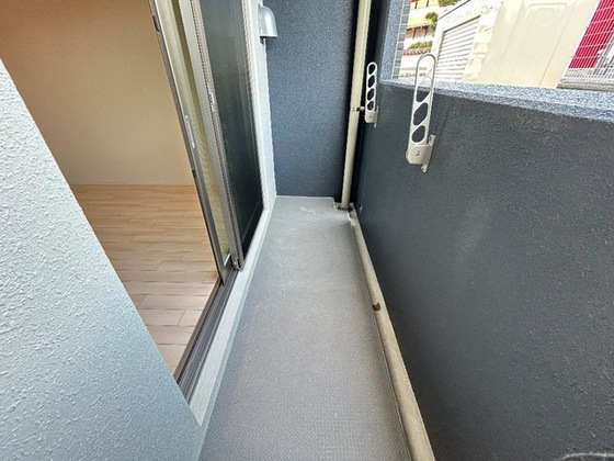 バルコニー　※別部屋の写真です
