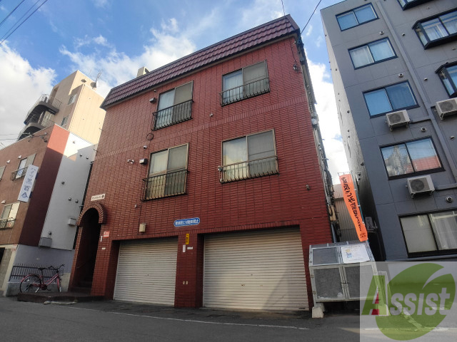 建物外観　札幌市中央区南５条西「サンクレスト静」