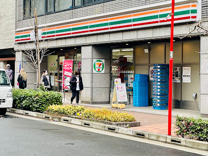コンビニ　セブンイレブン 築地駅前店（コンビニ）まで166m