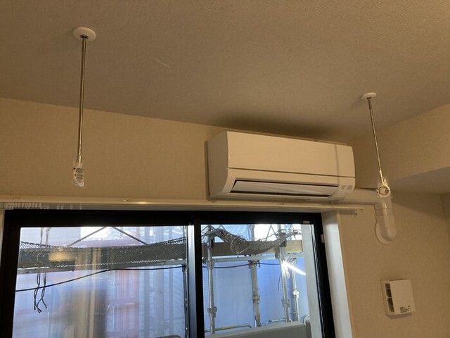 その他設備　室内物干し用