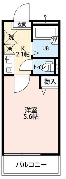 CASAR稲田堤の間取り写真