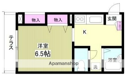 ＪＲ中央線 高円寺駅 徒歩6分 2階建 築27年の間取り写真