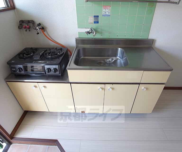 ＪＲ奈良線 宇治駅 徒歩9分 2階建 築50年のキッチン写真