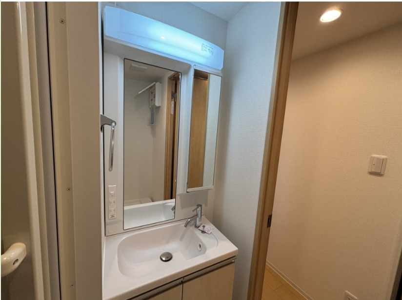 洗面設備　※別部屋の参考写真です。