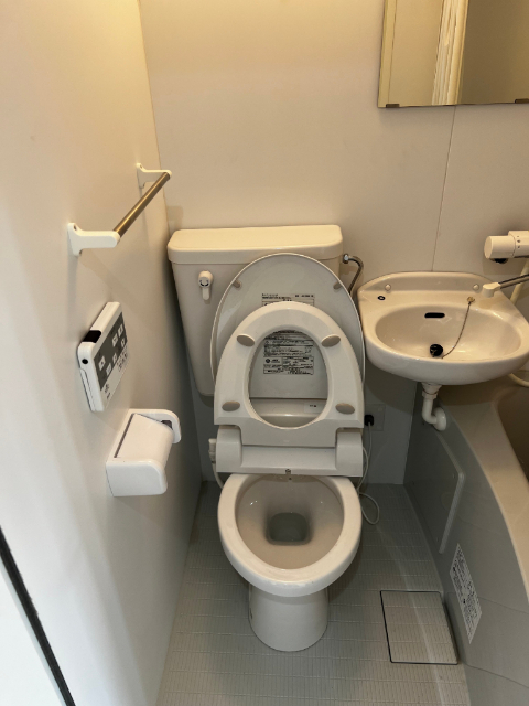 ＪＲ内房線 八幡宿駅 徒歩12分 4階建 築36年のトイレ写真