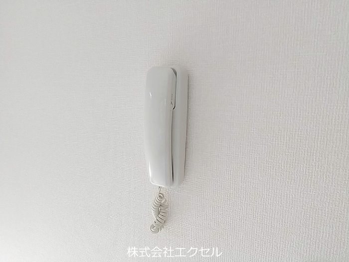 セキュリティ　インターホン付です。