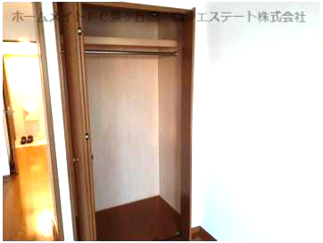 収納　収納のためのスペースです