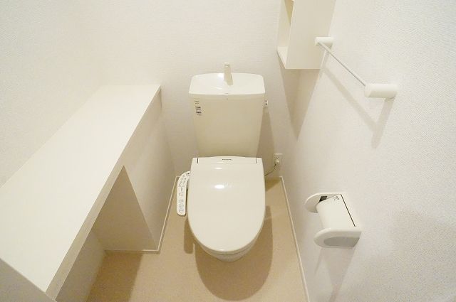 ＪＲ日光線 鶴田駅 徒歩17分 2階建 築10年のトイレ写真