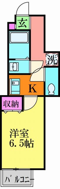 アムール サンクの間取り写真