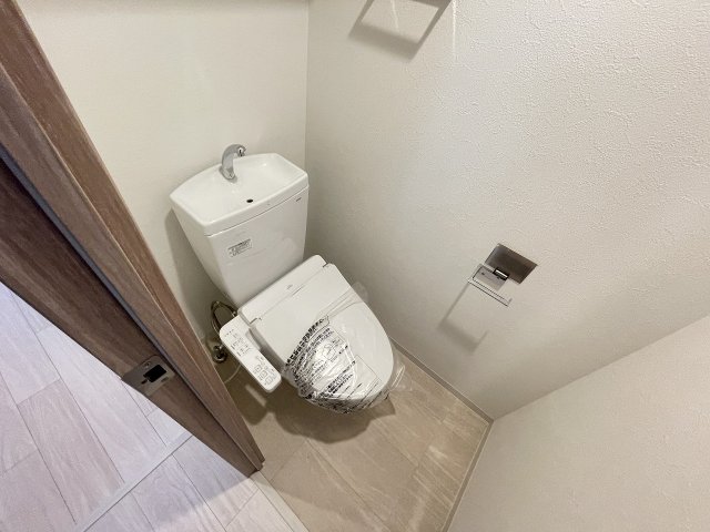 トイレ　ゆったりとした空間のトイレです