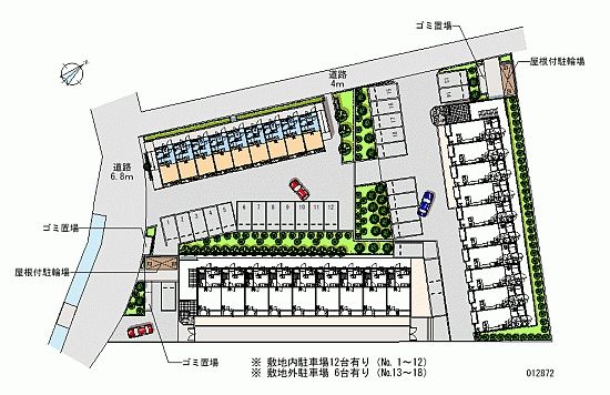 駐車場　間取図
