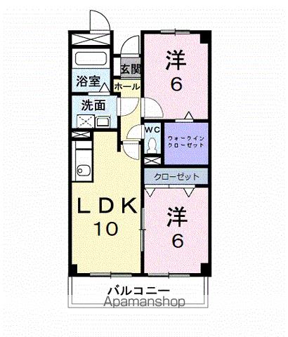 サントピアの間取り写真