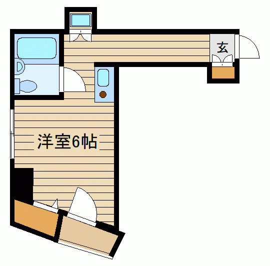 グレース東和の間取り写真