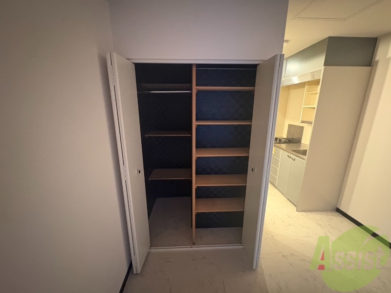 収納　お部屋の収納です。部屋がすっきり片付きます。