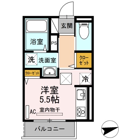 ドラークメゾンの間取り写真