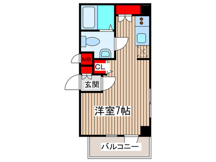 リバ-レ秋葉原の間取り写真