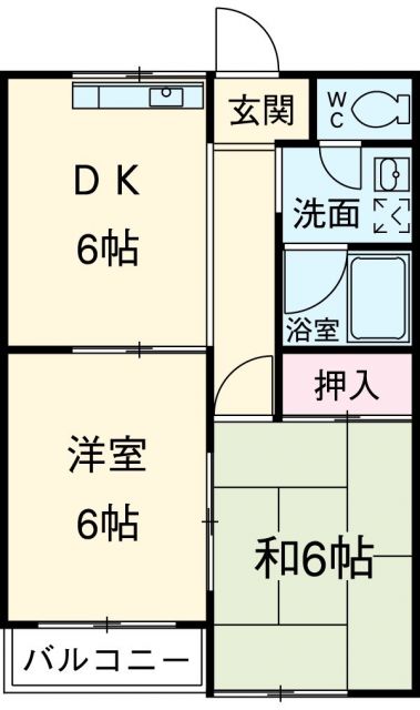 レモンハウスの間取り写真