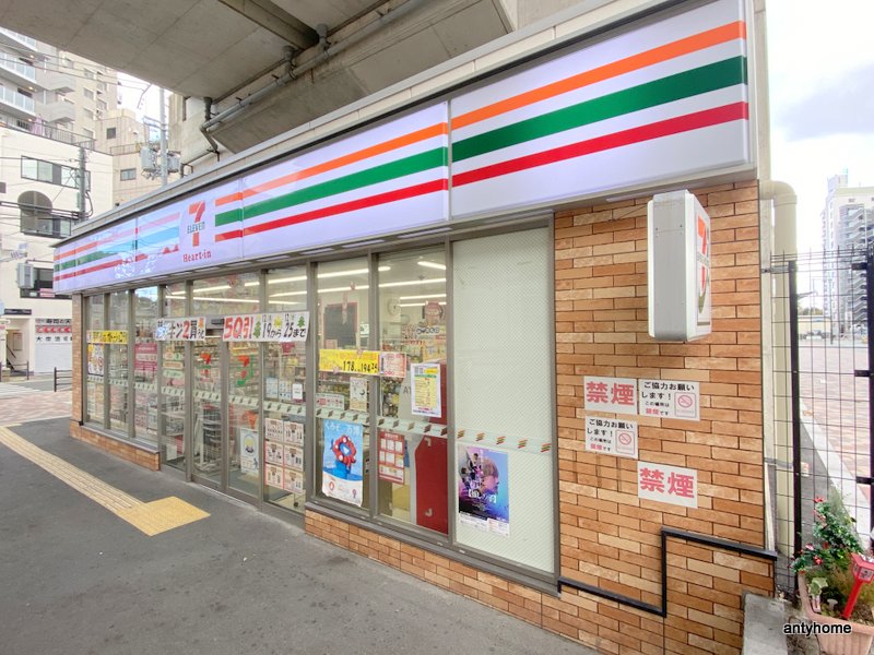 コンビニ　セブン-イレブン ハートインＪＲ長居駅改札口店（コンビニ）まで1443m
