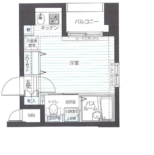 アランシア方南町の間取り写真