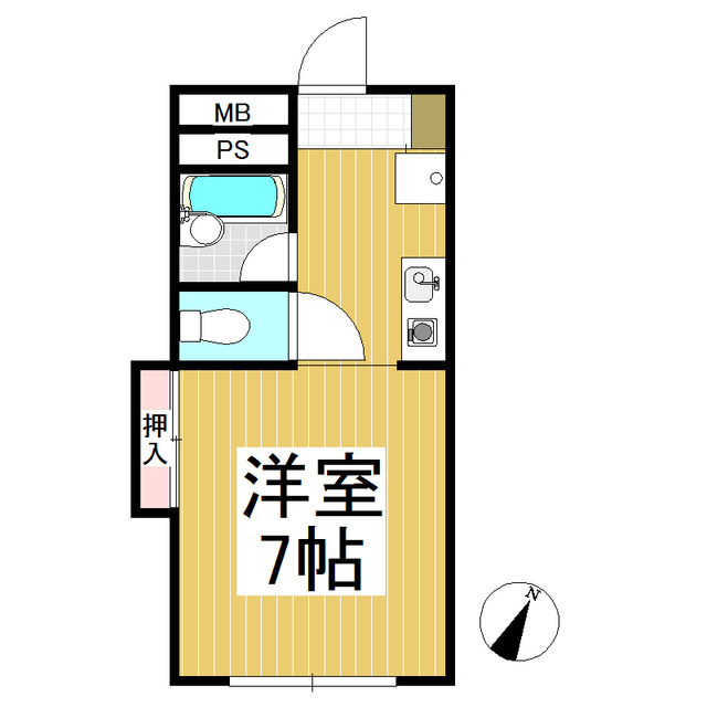 サングリーン93の間取り写真