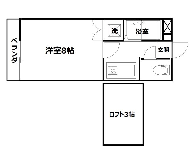 【アップルハウス内灘の間取り】