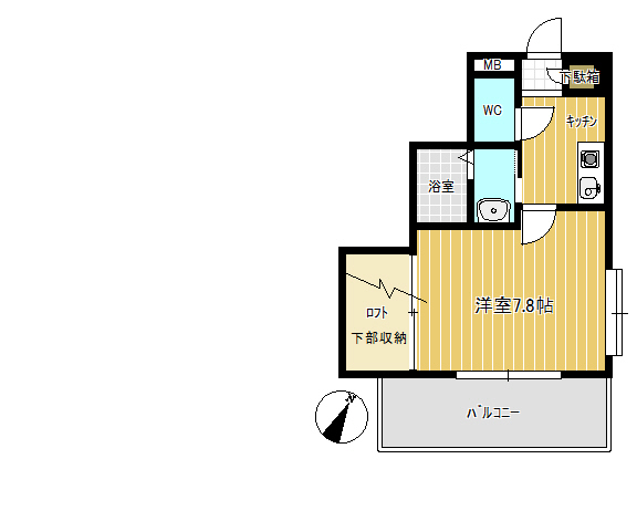 プログレスエヌの間取り