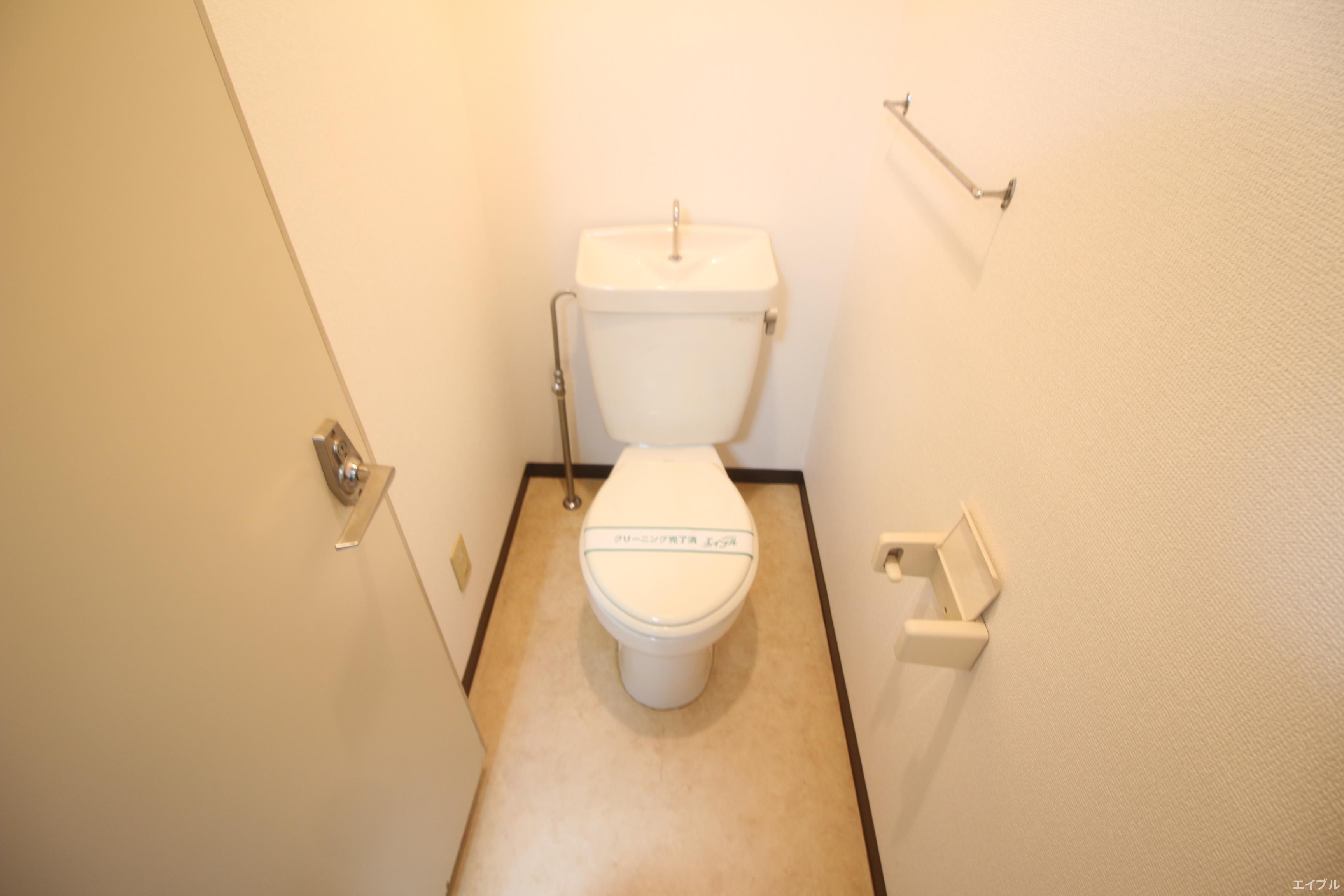 トイレ　写真は別号室になります