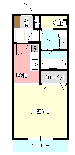 コーポ泉果苑の間取り