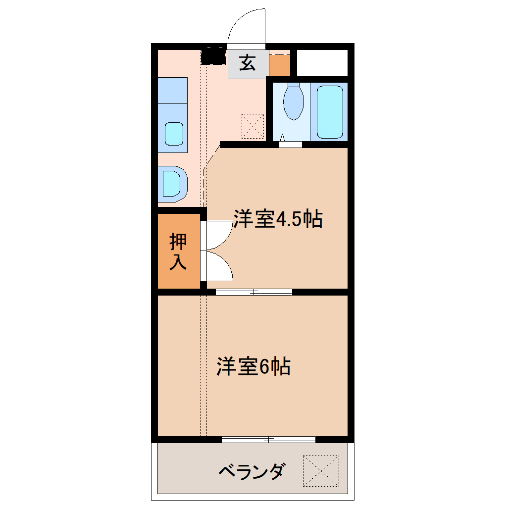 アーバングリーン長浜の間取り