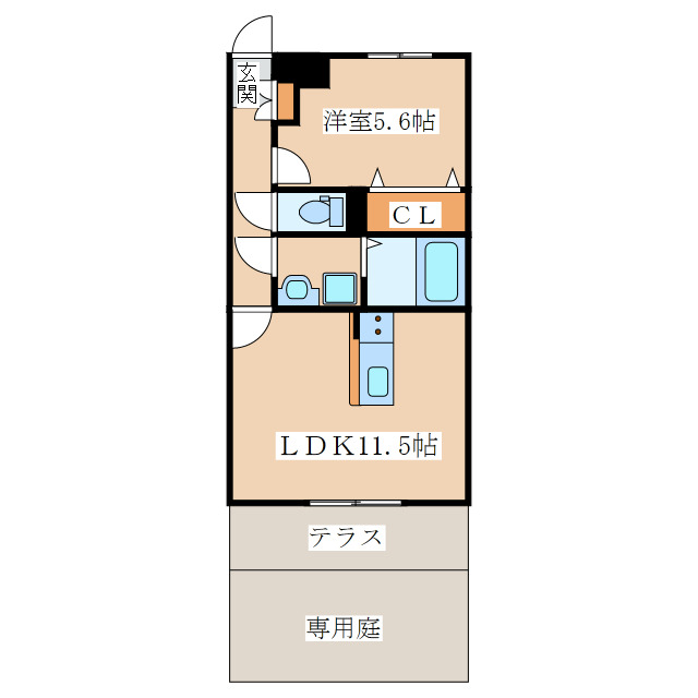 ヴェルデゾーナ泉ヶ丘の間取り