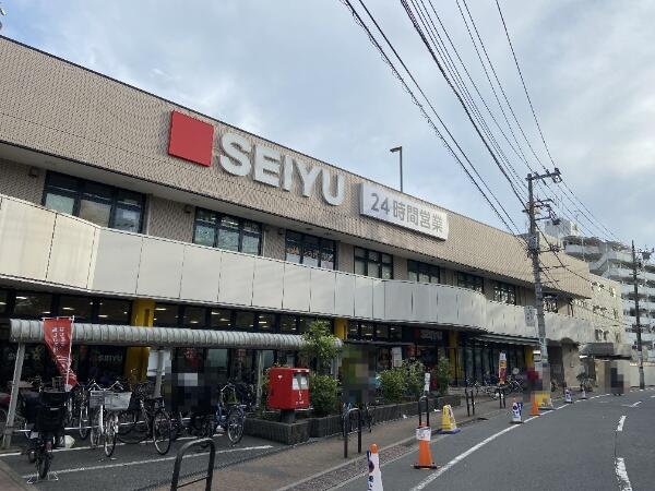 スーパー　西友北綾瀬店（スーパー）まで458m
