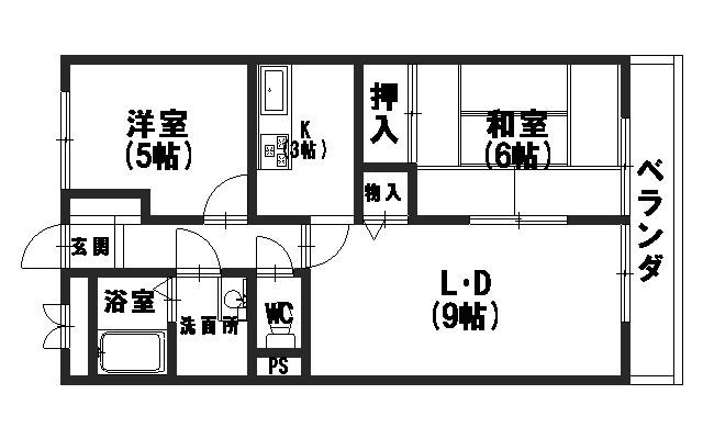 ヴィラアバンセの間取り