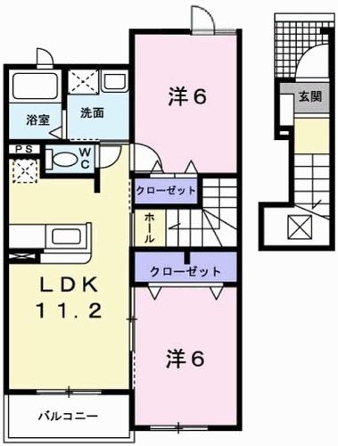 プラシード・Ｓの間取り