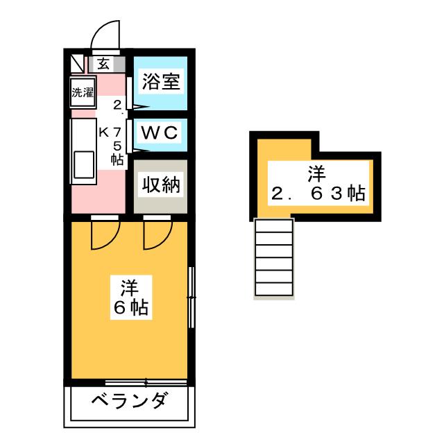 ロングラン北根の間取り