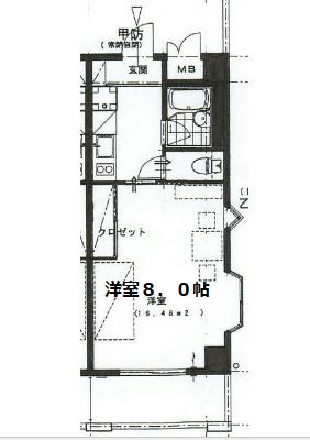 弥生台弐番館の間取り