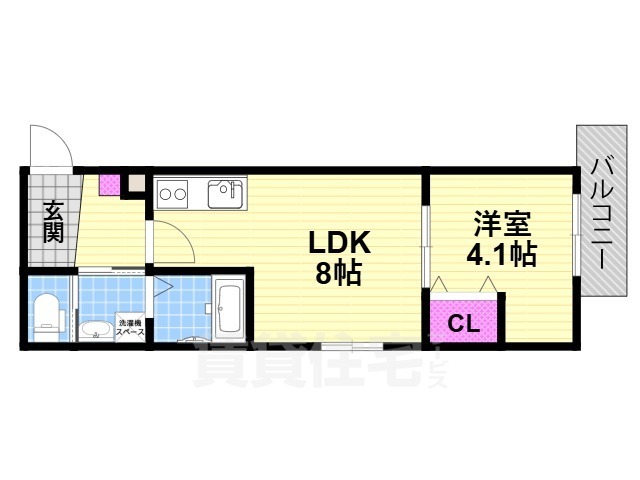 ESCALA四條畷の間取り