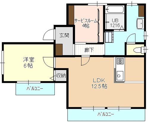 メゾン東山の間取り