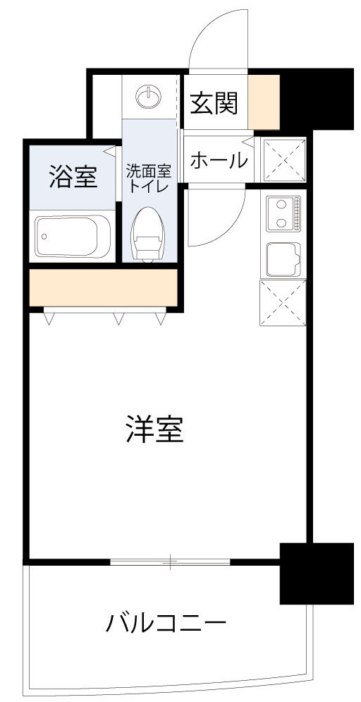 ARISTO扇町の間取り