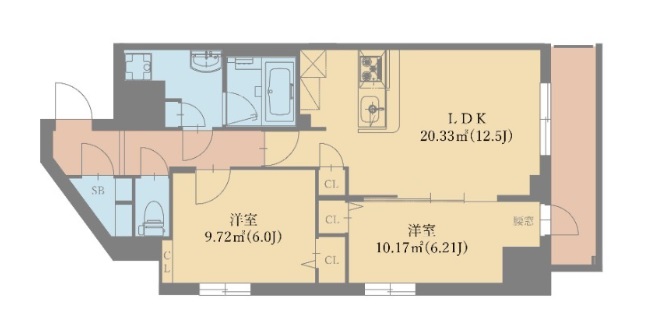 Spitze(シュピッツェの間取り