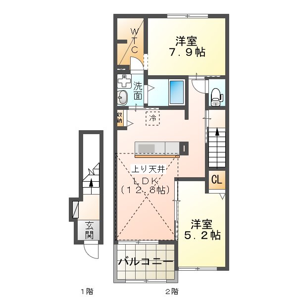 メゾンブライトの間取り