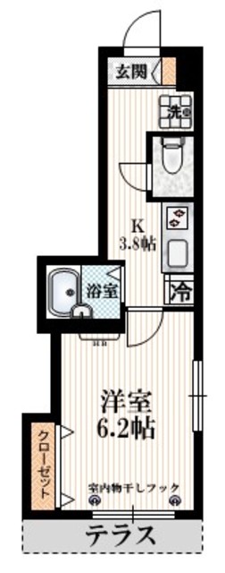 【杉並区堀ノ内のマンションの間取り】