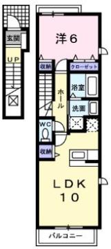 アクティフ春日の間取り