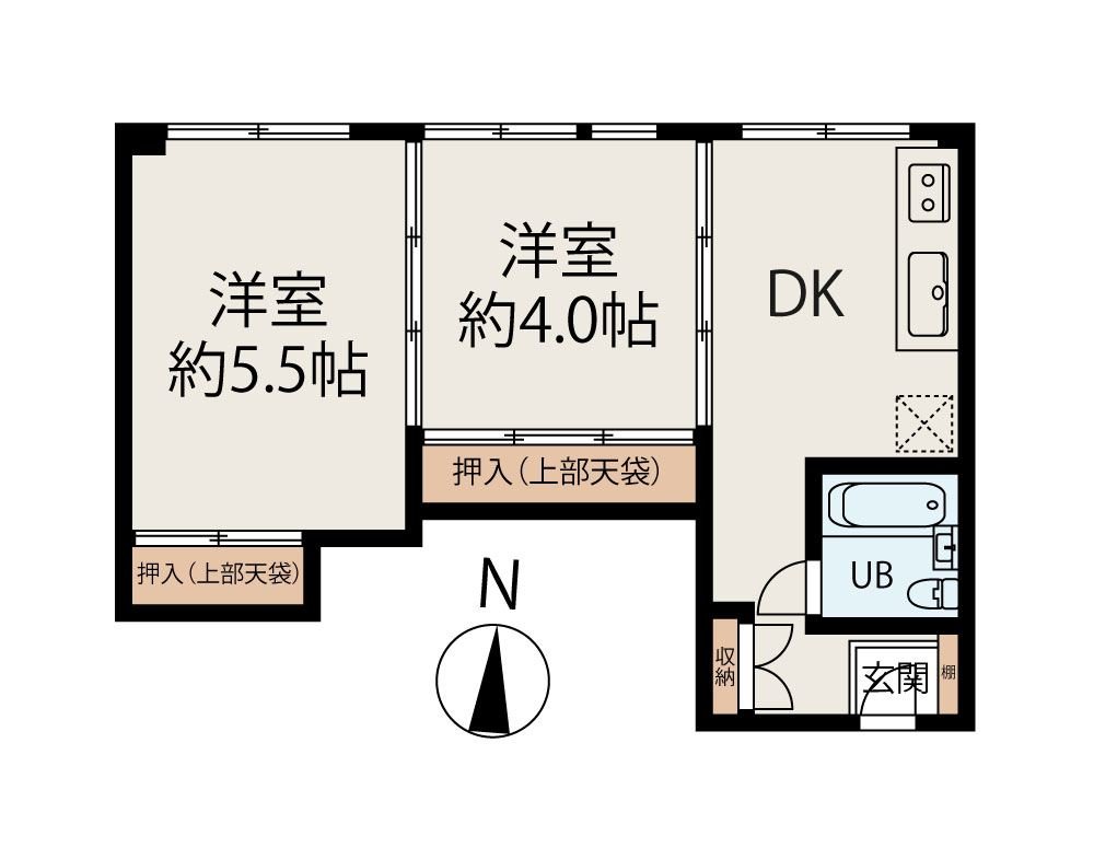 正華ビルの間取り