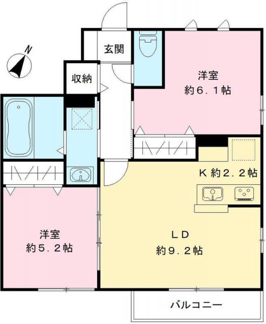 仮）水戸市住吉町ネクストの間取り