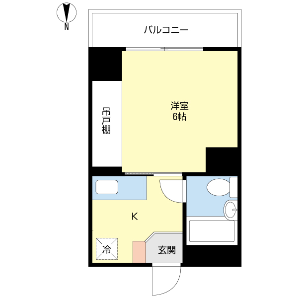 新潟ステーションハイツの間取り